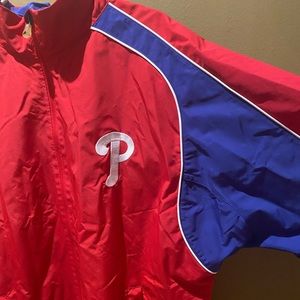 Phillies Majestic Windbreaker XL